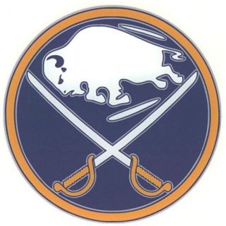 Buffalo Sabres NHL Hockey Bumper Sticker 5 x 5