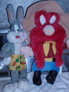   Bros Yosemite Sam and Bugs Bunny Collectible Looney Tunes 1995