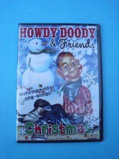   & FRIENDS CHRISTMAS DVD w/Buffalo Bob Smith, Clarabell 60 Min Sealed