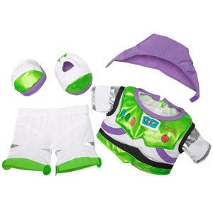 Build A Bear Toy Story Buzz Lightyear Costume 4 PC New