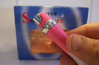 Ladies Pink Jasmine Cigarette Pack Lighter $50 Birthday Mom Wife 