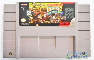 Donkey Kong Country 2 Diddys Kong Quest Super Nintendo 1995 Cartridge 