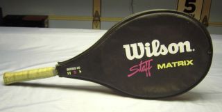 Wilson High Beam Staff Matrix Tennis Racquet 4 3 8 GR