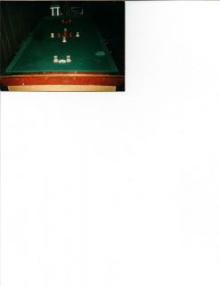 1950s Bumper Pool Table Coinoperated 3 Holes