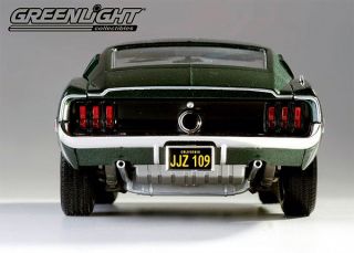 Greenlight 1968 Ford Mustang Bullitt Steve McQueen 1 18