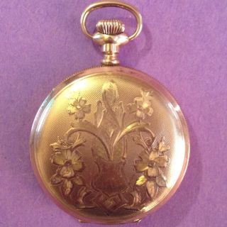 Buren Watch Co Imperial Pocket Watch Swiss Gold Filled