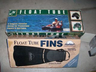 Shaped Caddis Float Tube and New Set of Fins
