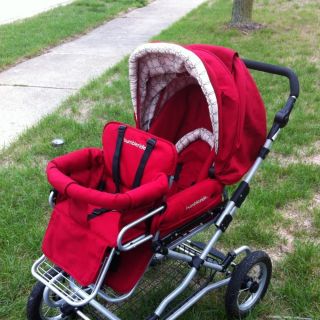 Bumbleride Queen B Ruby Standard Stroller w Toddler Seat