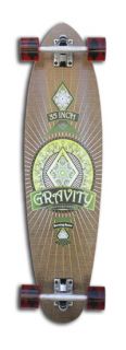 Gravity Skateboards Burning Spear Cruiser Complete Longboard 35