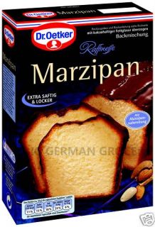 dr oetker cake mix marzipan cake original german