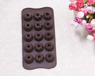 Silicone Candy Chocolate Mold Cake Pan Jelly Ice Cookie Soap Mold 