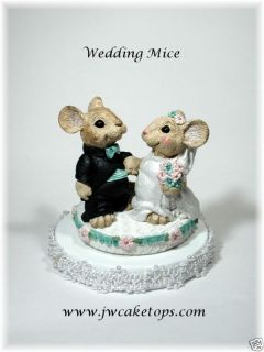 Mice Mouse Wedding Cake Topper 51MC Lots Animal Tops