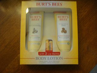Burts Bees Fragrance Free Shea Butter and Vitamin E Milk Honey Lotion 