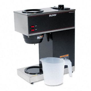 Bunn O Matic Pour O Matic Two Burner Pour Over Coffee Brewer Stainless 