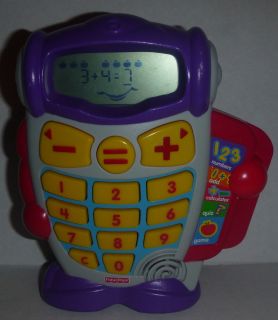 Fisher Price Calcu Bot Calculator Robot Calculator Learning tools home 