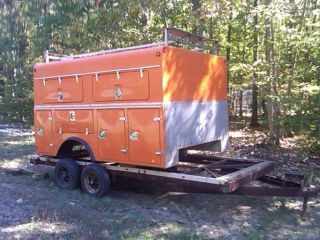 TRUCK BODY WITH TOOL BOXES