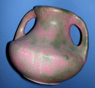 Burley Winter USA McCoy Mottled Pink and Grey Pottery