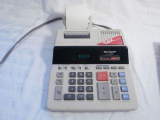    EL 2192C Quick Sales Tax Function Printing Calculator Adding Machine