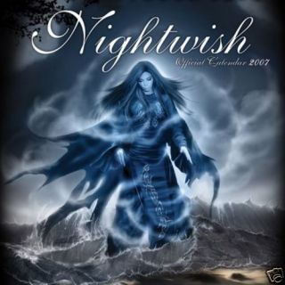 New Nightwish 2007 Official Calendar Gothic Fantasy Art