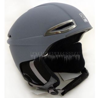 Burton Red 2012 Snowboard Gunmetal Force Helmet Medium