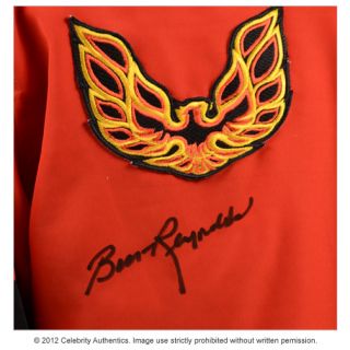 Burt Reynolds Autographed Smokey and The Bandit Jacket Size L CA 