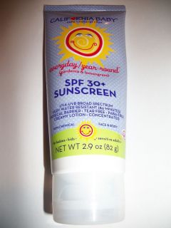 California Baby SPF30+ Sunscreen   Everyday/Year Round