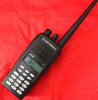 255 Channel Motorola GP380 VHF 136 174 Mhz 5W 2Way Radio Accessories