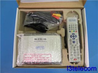 New Amino Aminet A130 Set Top Box With Remote And Accessories