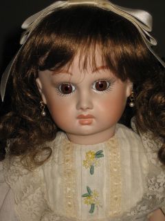 Byron Antique Reproduction Depose Jointed Bisque Doll