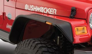 Wrangler Bushwacker Fender Flares Flat Style 10055 07