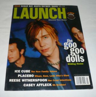   25 CD ROM Magazine Goo Goo Dolls Placebo Oasis Busta Rhymes