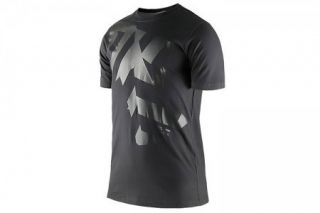 Nike Cristiano Ronaldo 2011 Style Soccer Shirt Brand New Black Gray 