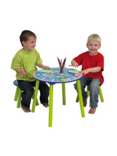 Buzz Lightyear Toy Story Wooden Table Stools Set New