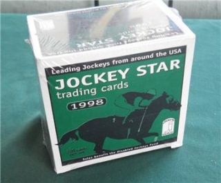 1998 Horse Racing Jockeys Guild Star Trading Cards 220 Complete Set 