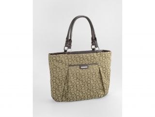 Calvin Klein Womens New Logo Tote Handbag