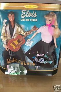  Barbie Loves Elvis Gift Set Collector Edition