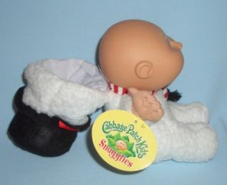 2009 Baby Cabbage Patch Snugglies Snowman Top Hat Scarf Glen Maverick 