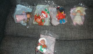 MCDONALDS HAPPY MEAL TOYS CABBAGE PATCH KIDS FULL SET & UNDER 3 TOY 