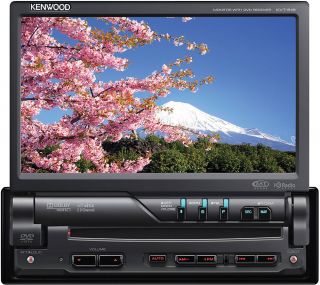 Kenwood KVT 516 7 Touchscreen Flip CD  USB DVD Player