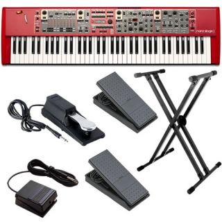 Nord Stage 2 Compact   73 Key Semi Weighted Action Stage Piano