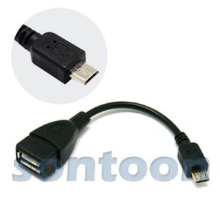 Micro USB to USB2 0 Host Cable Adapter for Samsung Galaxy S3 i9300 