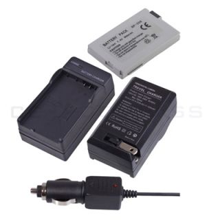   Charger with Car Adapter for Canon Digital Camera Camcorder
