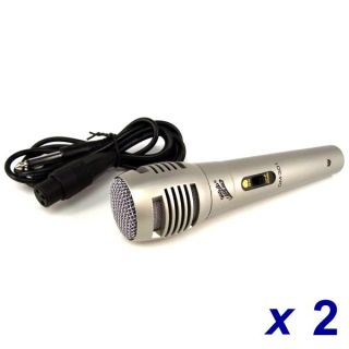 Premium Dynamic Microphones Karaoke Free Mic Cables