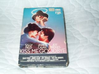 Kiss Me Goodbye VHS Jeff Bridges Sally Field James Caan