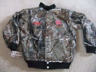 88 Dale Earnhardt Jr Chase Real Tree Camo and Black Reversible Jacket 
