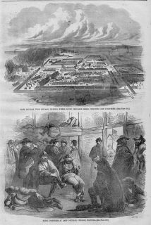 Camp Douglas Chicago Illinois Civil War Rebel Prisoners