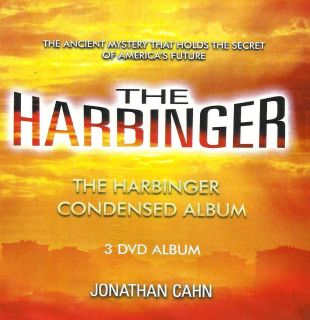   HARBINGER CONDENSED ALBUM by Jonathan Cahn. New Three DVD Album Set