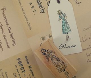 Decorative Stamps Rubber Stamp_Julie Andrews
