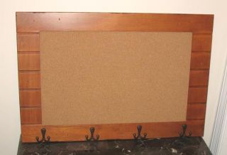Offered for sale is the Pottery Barn Kids Camp Corkboard/Pinboard with 
