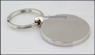   Calendar 3D Silver Keychain Creative Key Fob from 2007 to 2056